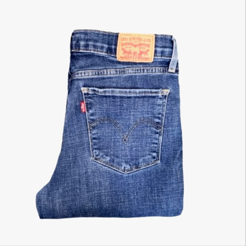LEVI'S Mens All in Motion Straight Leg Jeans Blue Size 32